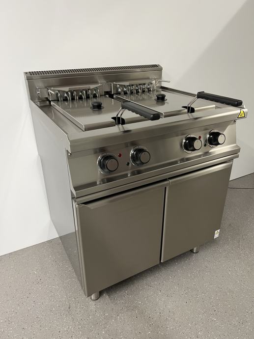 Friteza dvojna 2x10l, cvrtnik