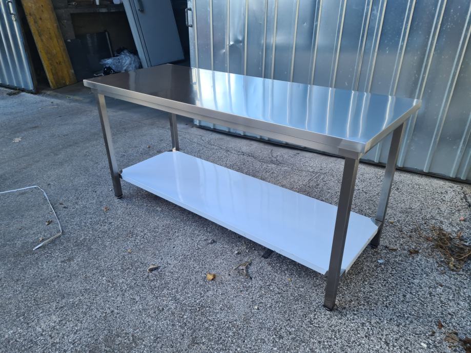 Inox miza, delovni pult. Več velikosti