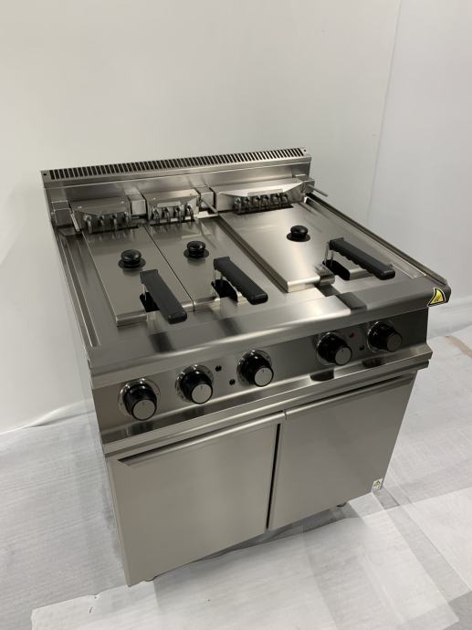 Električna friteza, cvrtnik 2x6l in 1x 10l