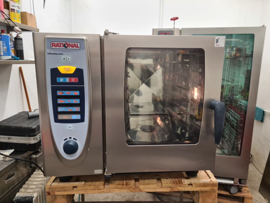 Rational Konvektomat Rational scc 6 pladnjev, levo odpiranje